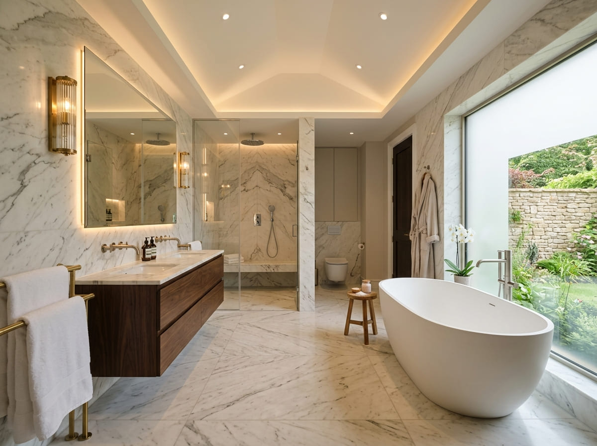 Custom Bathroom Renovation in Petersburg