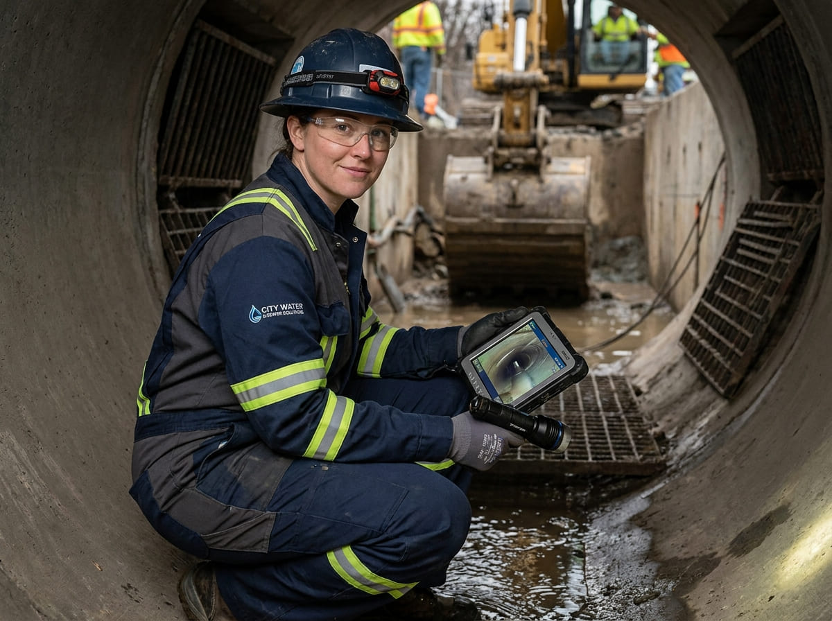 Sewer Line Inspection & Replacement in Petersburg